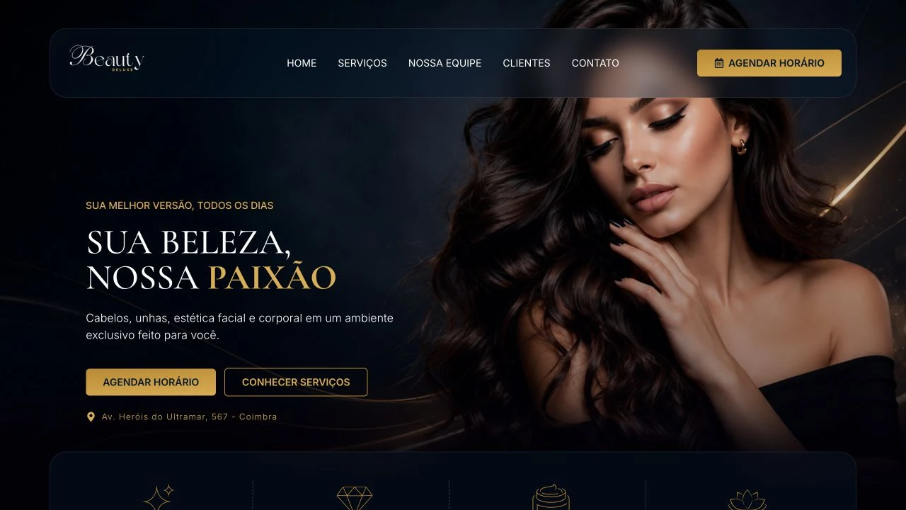 Prévia da estrutura de Beleza e bem-estar