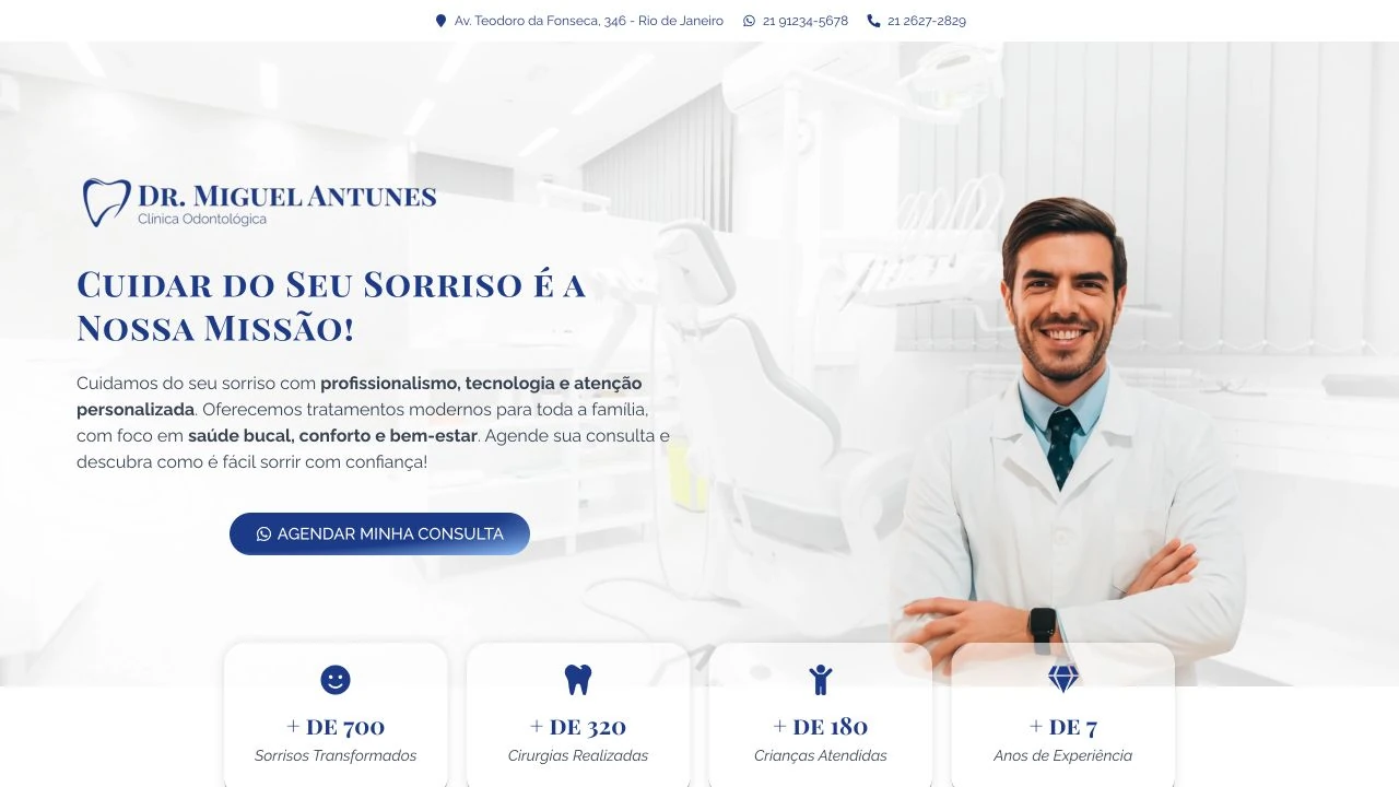 Prévia da estrutura de Odontologia